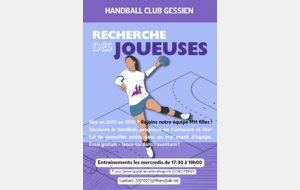 Recrutement M11 ans Filles