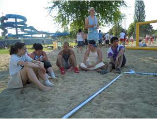 Mai 2012 : Sandball à Montrevel